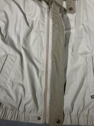 Vintage Members Only Mariner Jacket Mens Extra Large Khaki Harrington Bomber 90s - Picture 4 of 10
