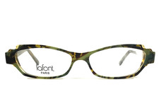 Jean Lafont Eyeglasses Frames BURLESQUE 403 Green Brown Tortoise 49-13-142