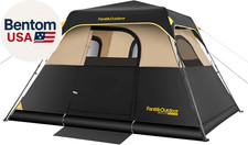 Camping Tent 4/6/8/10 Person Instant Cabin Tent Setup in 60 Seconds with Rainfly