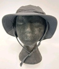 Patagonia Wavefarer Bucket Hat Black Adjustable Unisex Beach Hiking Fishing