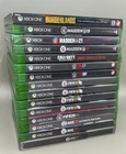 Xbox One Game Lot (15) Borderlands, Black Ops, WWE, FIFA, NHL, *2 Sealed Madden*