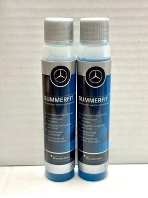 Genuine Mercedes Benz Windshield Washer Fluid Concentrate Set of 2 000986200013
