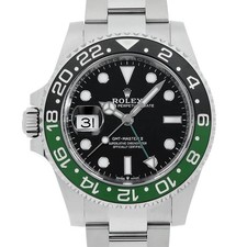 ROLEX GMT Master II 126720VTNR black 3 row oyster bracelet Random Number sec...