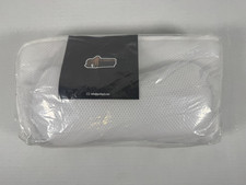 GORILLA GRIP Bath Pillow for Tub, Strong Suction Cups, Luxury 2 Panel, White