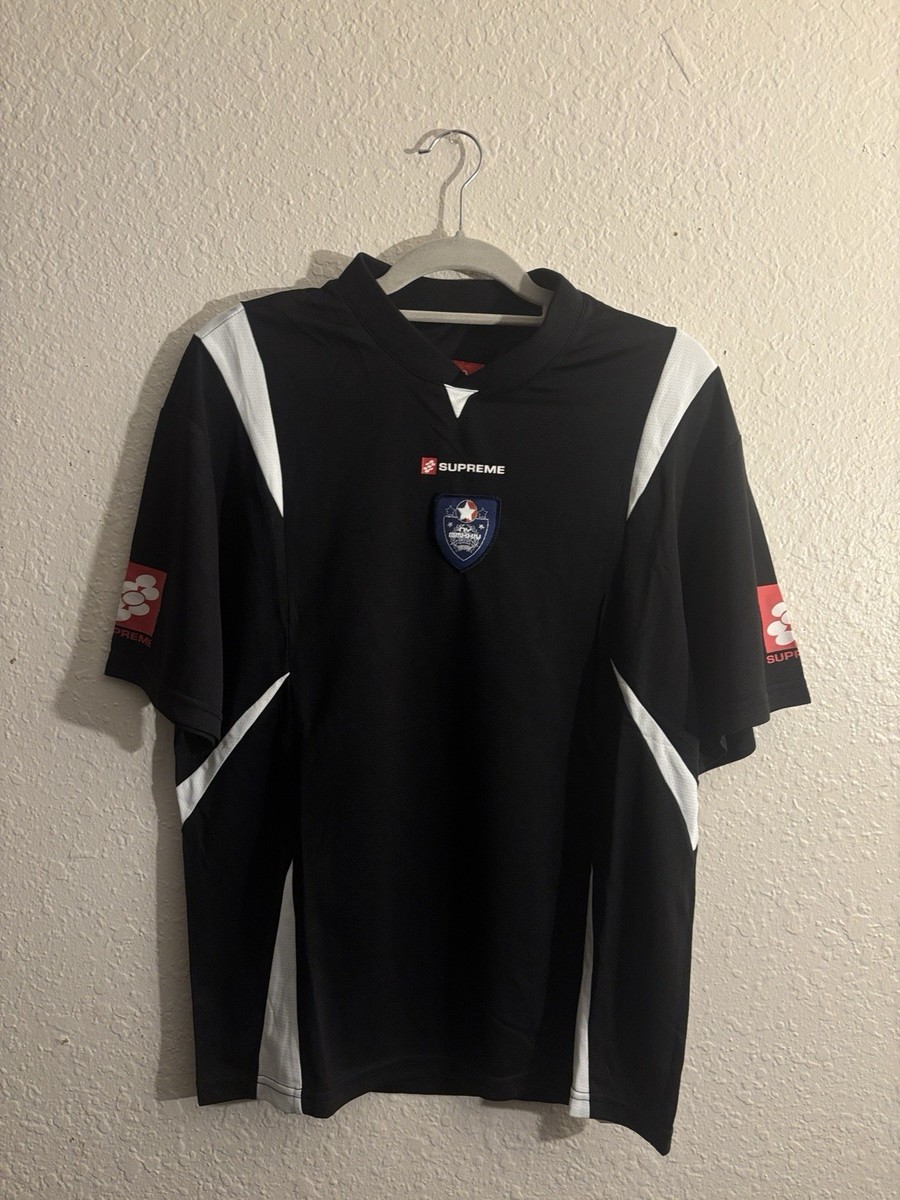Supreme Crest Soccer Jersey Small Streetwear Soccer Jersey