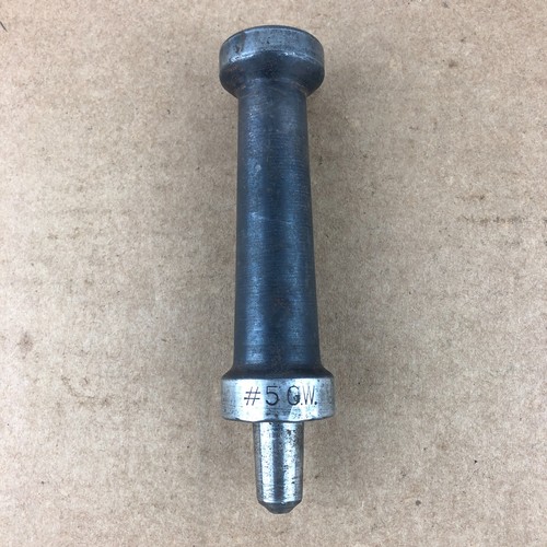Vintage Grommet Setting Die Installer Tool USA Eyelet Tapping Hole # 5 GW