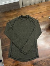 Orlebar Brown Rash Guard Crewneck Long Sleeve Green Size S Performance Top