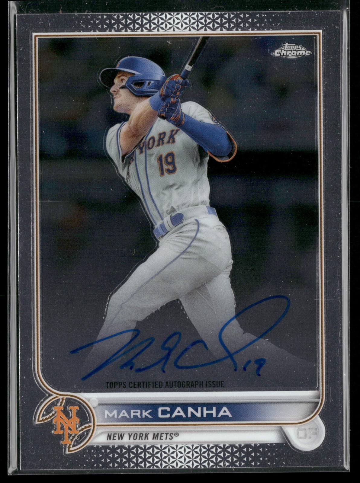 2022 Topps Chrome #CVA-MC Mark Canha Veteran Autographs
