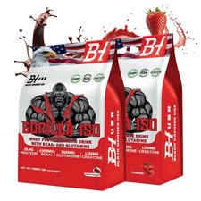 Oferta limitada_2x Gorilla ISO 5 kg chocolate y fresa - 15% de descuento | aislados