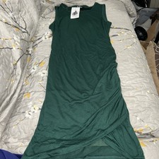 BTFBM Sleeveless Maxi Dress NEW Women’s S Green Classic Style FAST Shipping