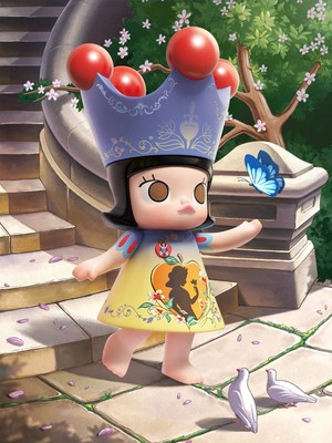 その他 POPMART Mega  Molly Snow White 400% MEGA ROYAL MOLLY 400% Snow White - POP MART (Singapore)