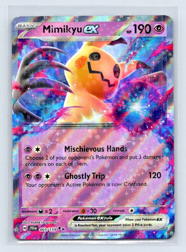 Pokémon TCG Mimikyu EX 69/159 SV: Journey Together 
