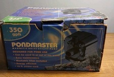 Pondmaster Magnetic Drive Utility Pump Pond Water Pump 350 GPH 18ft Power Cord