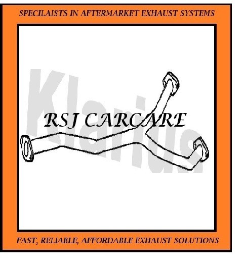 Klarius HY274M Exhaust Centre Pipe SANTA FE 2.2 07-09