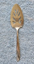 Vintage DUCHESS Stainless Steel Cake Pie Pastry Pierced Server; 8 1/2"
