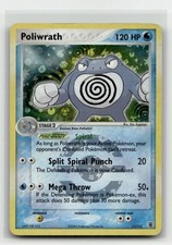 Poliwrath 11/112 EX FireRed & LeafGreen Reverse Holofoil Pokemon