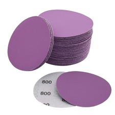 3 Inch 800 Grit Wet Dry Sandpaper, 50pcs Sanding Disc, Hook and Loop Premium ...