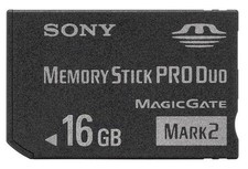 16GB Mark2 Memory Stick Card MS Pro Duo For SONY PSP CAMERA One Year Warranty