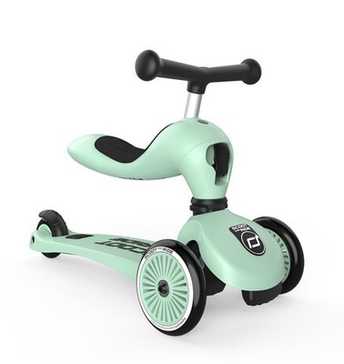 MONOPATTINO SCOOT & RIDE Verwandelbar 2-1 Highwaykick 1 - Kiwi - 1-5 Jahre