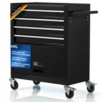 NTG NUTZFAHRZEUG TECHNIK GMBH (32457 PORTA WESTFALICA) Carrello porta attrezzi + grande scomparto / vuoto senza attrezzi colore nero NTG