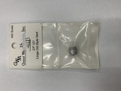 Great West Models DP 121 HO Scale Large Old Style Vent