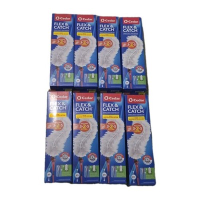 Flex & Catch Heavy Duty Dusting Kit 3ft Extendable Handle w/5 Refills Bundle 8