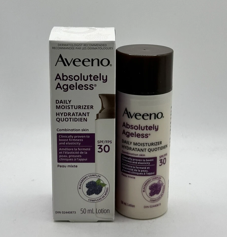 NEW! Aveeno Absolutely Ageless Daily Moisturizer EXP 2027