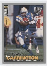 1995 Upper Deck Collector's Choice Players Club Darren Carrington #338 0q3