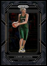 Lauren Jackson 2023 Panini Prizm WNBA #64 Seattle Storm AutographDen
