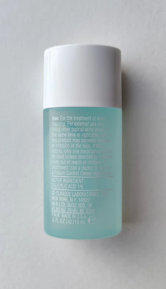 Новый клинический очищающий гель CLINIQUE Acne Solutions (0,5 унции/15 мл) салициловая кислота - Изображение 2 из 2
