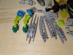 LEGO Bionicle Parts Lot Masks Limbs Weapons Heads Technic