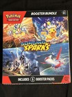 Pokemon x1 Surging Sparks Booster Bundle Box Factory Sealed! 6 Packs! Square Box