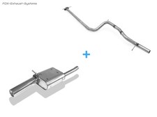  Racinganlage (mit Soundrohr) Ford Focus 1 Tunier 1.8l DNW 90mm rund