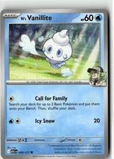 2026 Mega Evolutions Ascended Heroes N's Vanillite 49/217