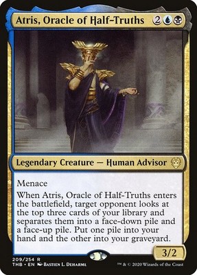[MTG] Atris, Oracle of Half-Truths (Foil) (209) (THB) LP-HP