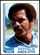 Amos Otis #725 1982 Topps