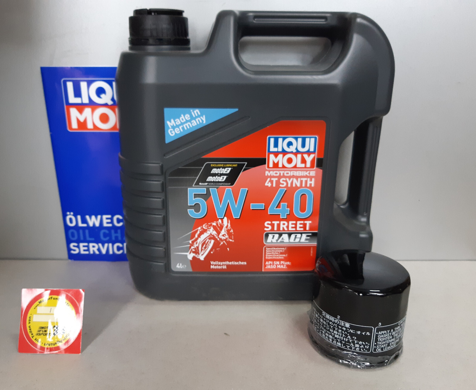 Oil Change Set Ducati 848 Oil Filter