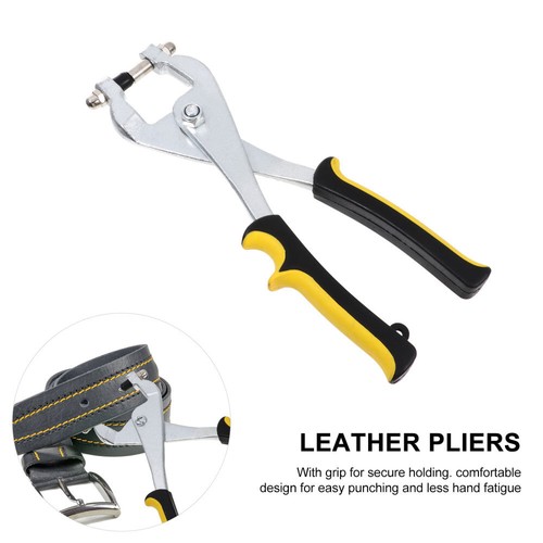 Heavy Duty Rotary Puncher Wrist Belt Puncher Pliers Manual Hole Punch Pliers - Picture 3 of 12