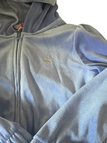 Juicy Couture Girls Size 4/5 Purple Lavender velour tracksuit XXS - Picture 3 of 9