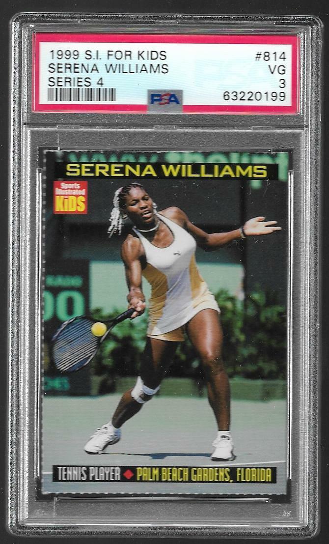 Carte à Collectionner PSA 10 Serena Williams Rookie 2000 Stadion World Stars Tennis #567 - Rare (Pop 5)