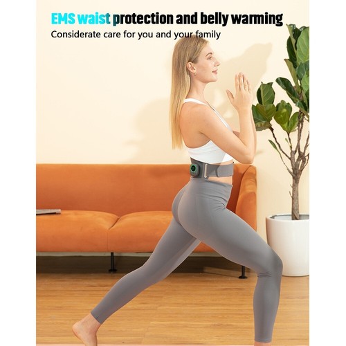 Elektrischer Bauchtoner Bauchgurt USB Vibration Körper Taille Bauch Abnehmen - Bild 9 von 24