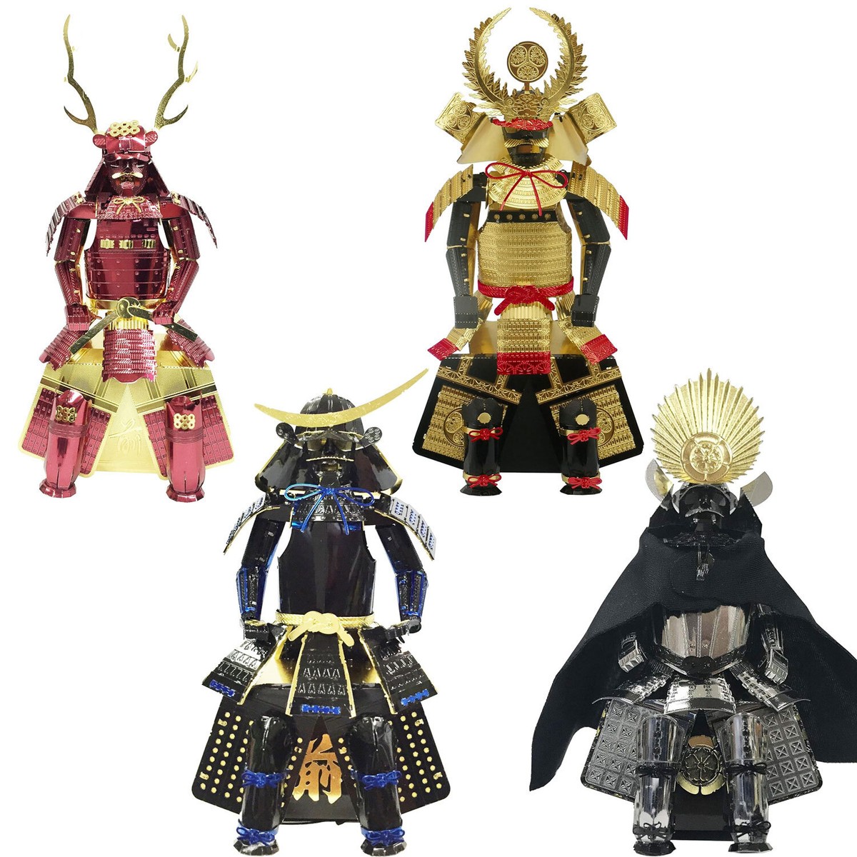 Tenyo Metallic Nano Puzzle Japanese Armor SAMURAI | eBay