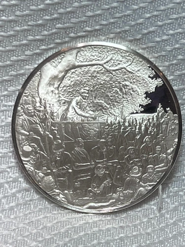 1983 FM Sterling Silver 31.05G Proof Stump Speaking George Caleb Bingham