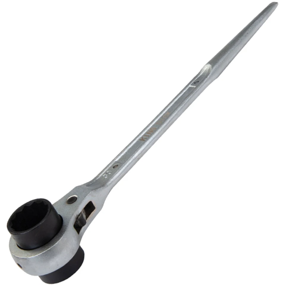 King Dick Ratchet Podger Steel Erecting scaffold Scaffolding Spanner 27mm & 32mm