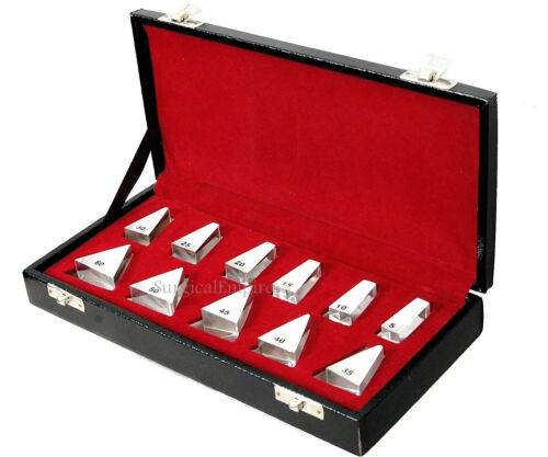 New Prism Bars Set 11 Prisms Loose Ophthalmology Optometry Equipment - Picture 1 of 3