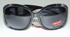 Cg Eyewear Women's Sunglasses UV Protection Plastic Black Blue Oversized