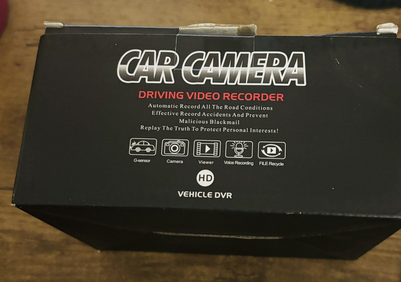 Dash Cam Car Video Recorder with Driving Assistance NWT-image