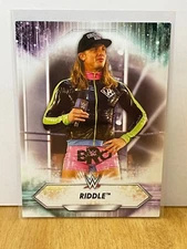 RIDDLE 2021 Topps WWE Wrestling #129 RAW 