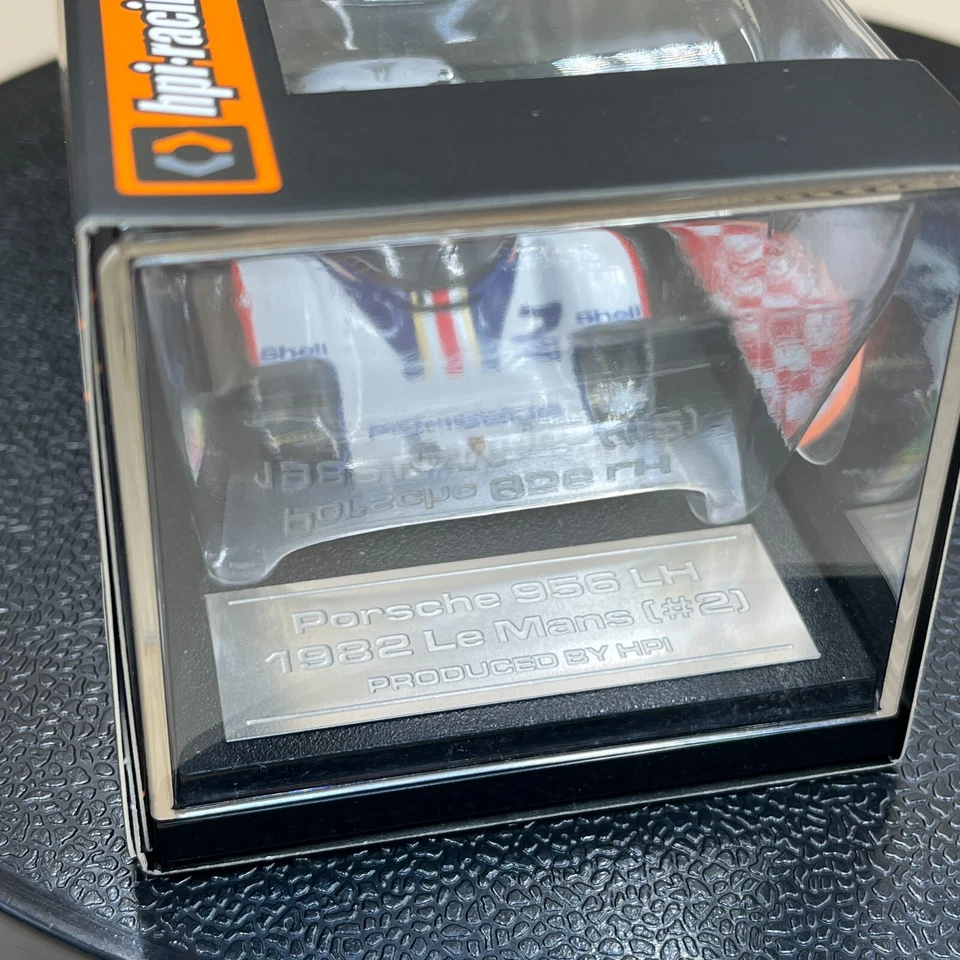 HPI 1/43 Porsche 956 LH 1982 Le Mans #2 resina modelo 8620 Foto 3 de 4