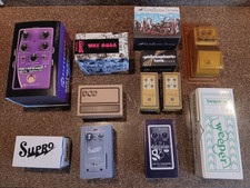 Lot of New Guitar Effects Pedals (12 total) -...
